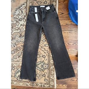NWT Topshop rigid 90s flare jeans high waist 28”